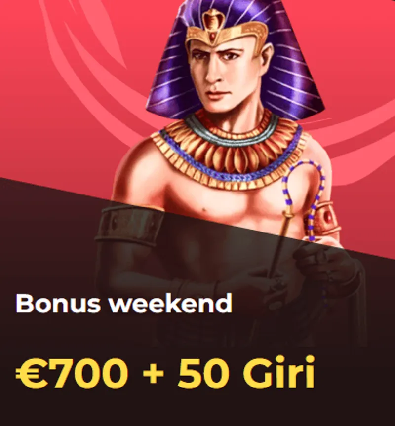 Bonus weekend 700 50 giri